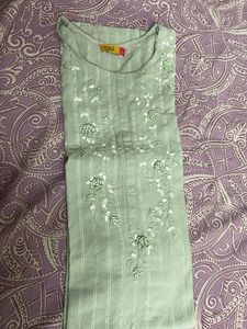 Elegant pista Green Kurta