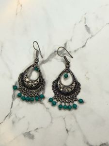 Oxidised Earring