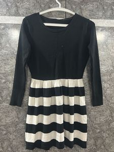 Black&amp;White Mini Dress