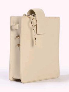 Crossbody Bag With Metal Accent Logo