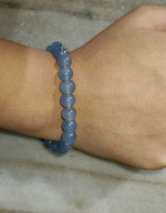 Blue Beaded Bracelet