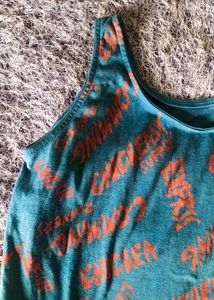 Graphic Print Tank Top