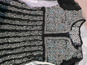 Embroidered Semi-Formal Top