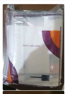 Transparent Temper Proof Courier Bags- 6.5*8-25pcs