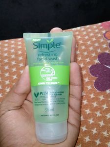 Simple Face Wash+Moisturizer