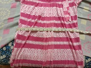 Soft Netted Pink Top