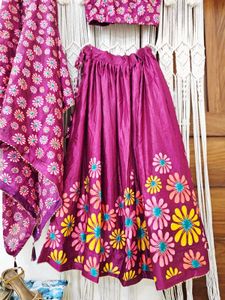 Floral Lehenga Choli Set