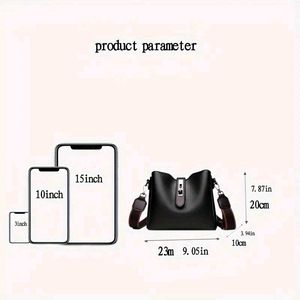 Brown Bucket Bag