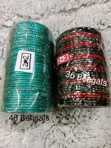 Metal Colouring Bangle Set