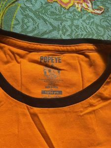 Attractive Vintage Popeye Graphic Tee