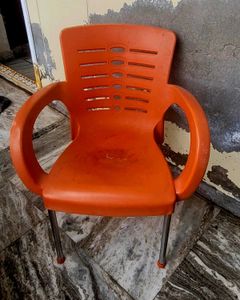 Orange Plastic Chair