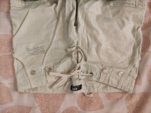 Y2K Cargo Capri Pants