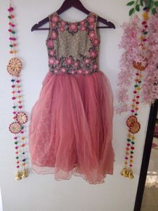 Partywear Heavy Gown With Many Layes