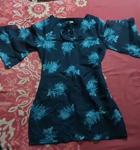Floral Print Mini Dress