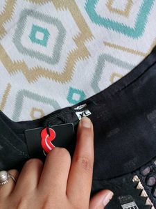 Black Printed Kurti