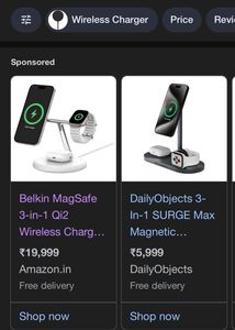 Belkin 3-in-1 Magnetic Wireless Charger