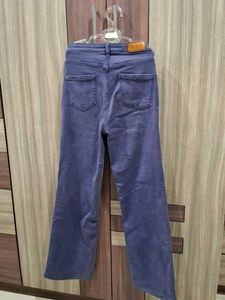 Blue Wide Leg Jeans