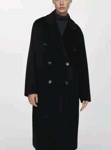 Black Long Western Trench Coat