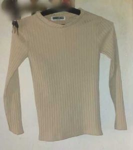 Ribbed Long Sleeve Top