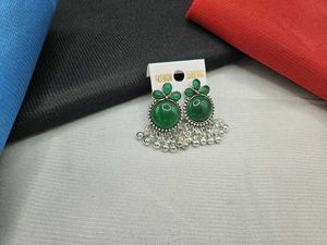 Combo Of 2 Pair Silver Oxidized Earrings And Stud