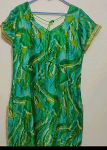 Green🟢 Kurta Pant Set &amp; Dupatta For 38 Bust