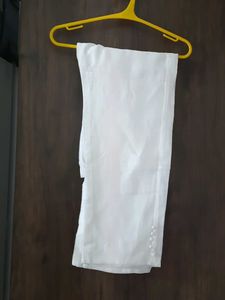Elegant Embroidered White Kurti