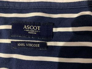 Blue And White Strip Shirt