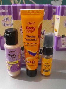 Plum BodyLovin&#39; Oh So Vanilla! Trio Kits Combo