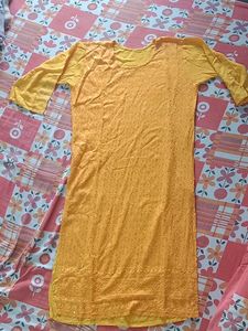 Yellow Kurti