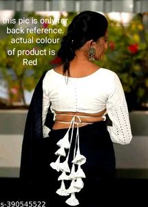 Pure Hakoba Blouse (red)