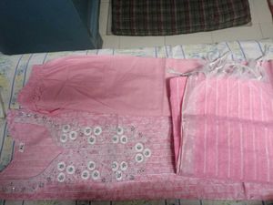 Pink Embroidered Salwar Kameez