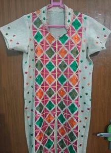 Phulkari Kurta Set