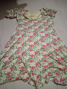 Floral Print Fit &amp; Flare Dress