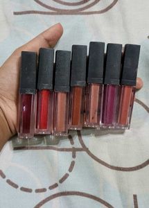 7 set of matte mini lipstick combo💄