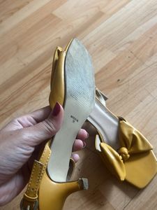 Cute Bow Kitten Heels