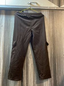 Brown Cargo Sweatpants