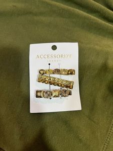 Accessorize Hair Clips - Set of 3