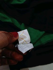 MSYK Black Green Top