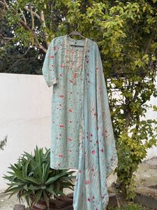 Beautiful Sage Green Kurta Set 🔥