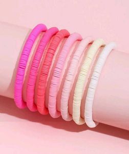 Colorful Heishi Bead Bracelets