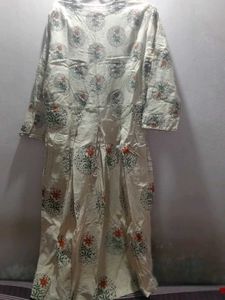 Pure Cotton A-line Kurti