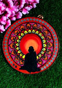 Handcrafted Mandala Wall Art - Shri Swami Samarth
