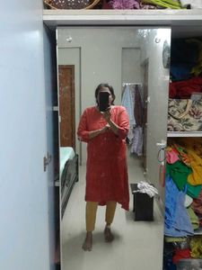 Elegant Coral kurta xl