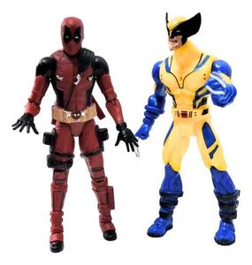 Deadpool Wolverine Figures Dolls With Lights