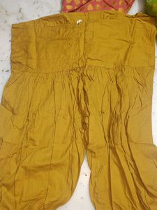 Pink &amp; Gold Indian Kurti Set