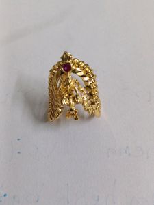 Adjustable Lakshmi Goddess Vanki Finger Ring