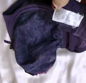 Elegant Black Lace Bra