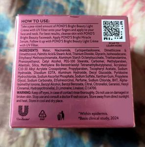 BRIGHT BEAUTY LIGHT CREAM WITH UV FILTER