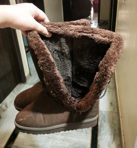 Brown Winter Boots
