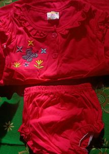 Cute Rose Baby Dress